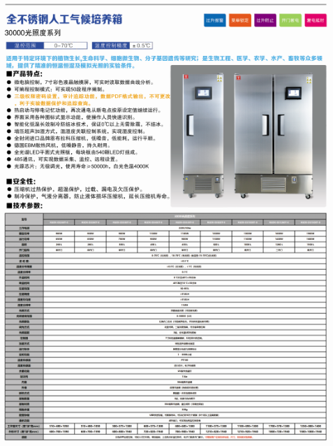 全不銹鋼人工氣候箱